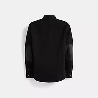 Restored Trompe L'oeil Denim Shirt