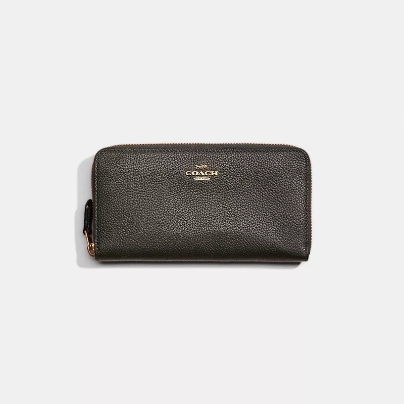 Restored Accordion Zip Wallet