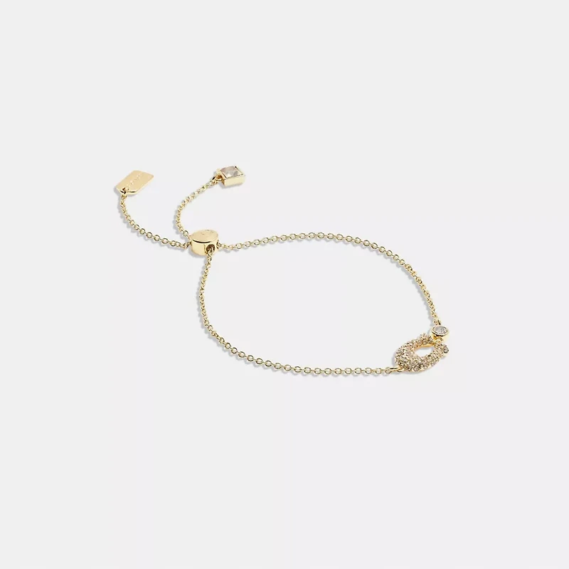 Signature Pavé Slider Bracelet