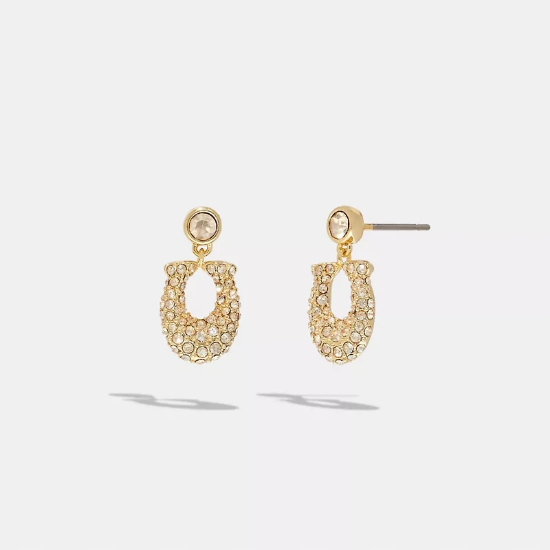 Signature Pavé Earrings
