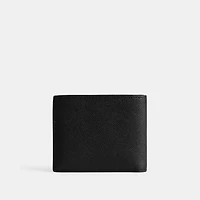3 In 1 Wallet With Signature Canvas Interior