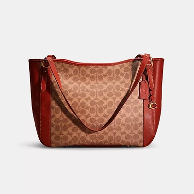 Restored Alana Tote In Signature Canvas