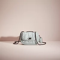 Restored Pillow Madison Shoulder Bag 18 With Quilting