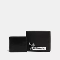 Boxed Double Billfold Wallet