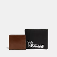 Boxed Double Billfold Wallet