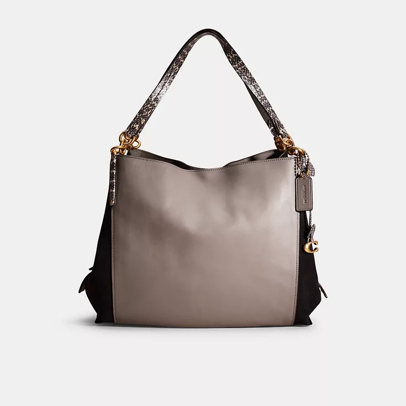 Restored Dalton 31 In Colorblock With Snakeskin Detail