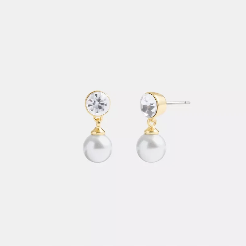 Classic Pearl Drop Earrings