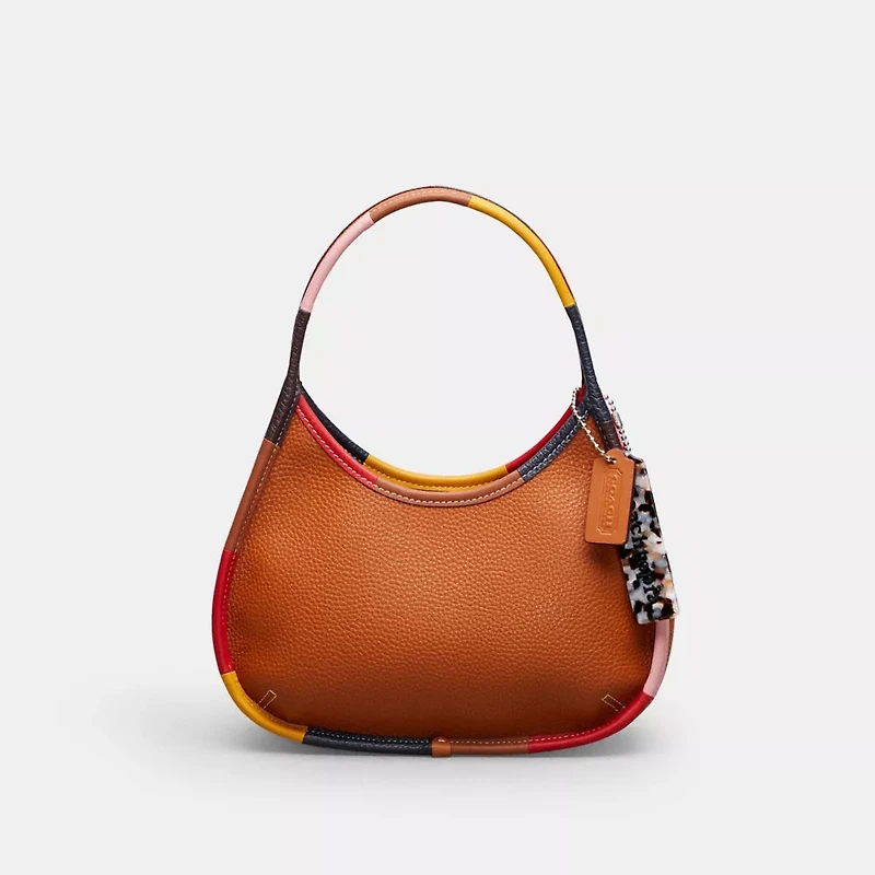 Ergo Bag In Coachtopia Leather With Colorful Binding