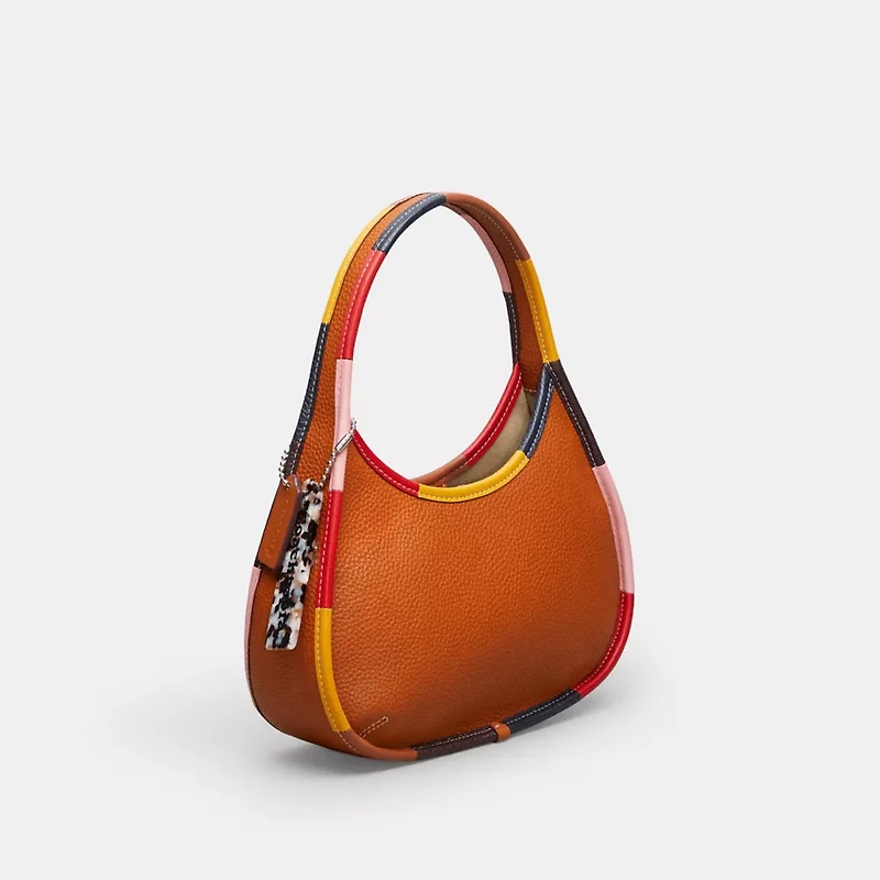 Ergo Bag In Coachtopia Leather With Colorful Binding