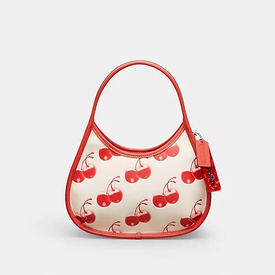 Ergo Bag Coachtopia Leather With Cherry Print