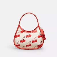 Ergo Bag Coachtopia Leather With Cherry Print