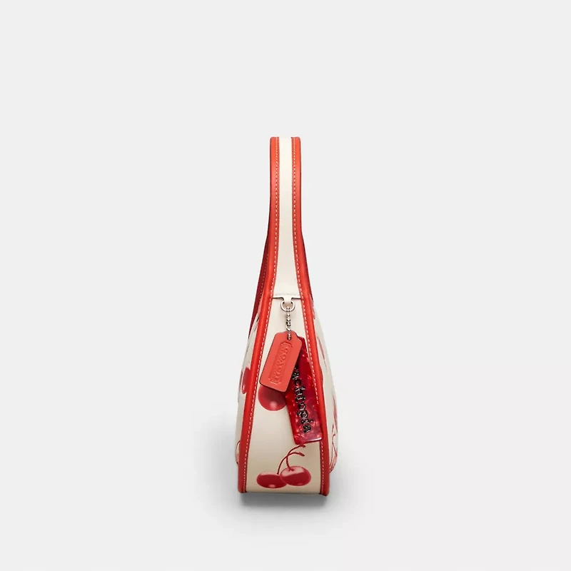 Ergo Bag Coachtopia Leather With Cherry Print
