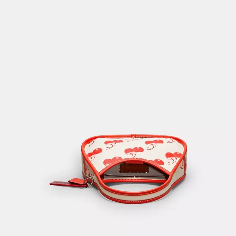 Ergo Bag Coachtopia Leather With Cherry Print