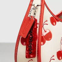 Ergo Bag Coachtopia Leather With Cherry Print