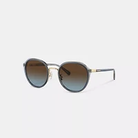 Hangtag Geometric Round Sunglasses