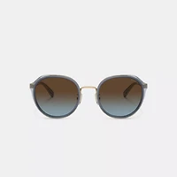 Hangtag Geometric Round Sunglasses