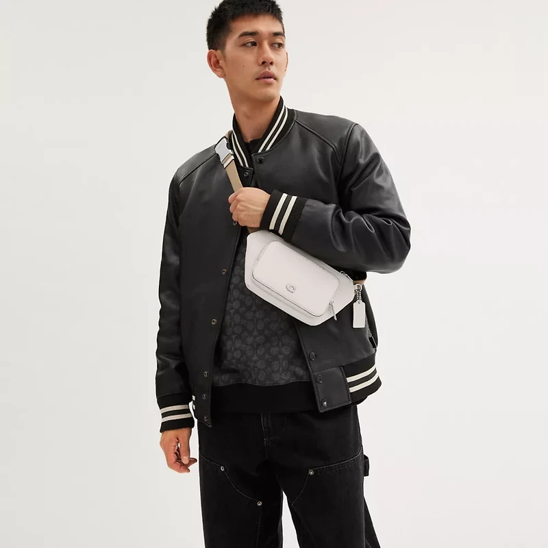Belt Bag With Signature Canvas Interior Detail