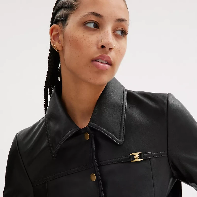 Heritage C Snap Front Shrunken Jacket