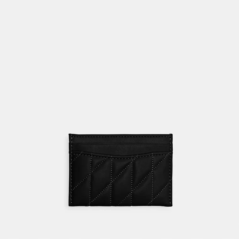 Essential Card Case With Pillow Quilting