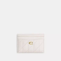 Essential Card Case With Pillow Quilting