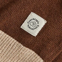 Crewneck Sweater With Intarsia Star Frog Graphic