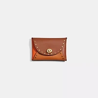 Remade Medium Pouch With Rivets