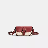 Restored Beat Crossbody Clutch With Horse And Carriage Print