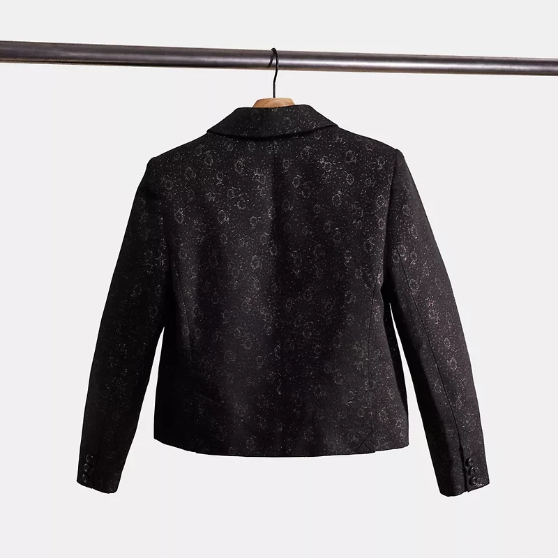 Restored Tailored Jacquard Jacket