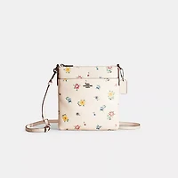 Restored Kitt Messenger Crossbody With Wildflower Print