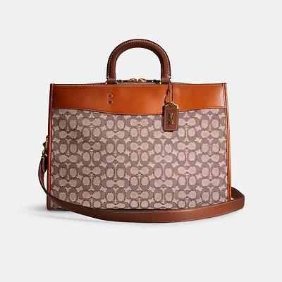 Restored Rogue Brief In Signature Textile Jacquard