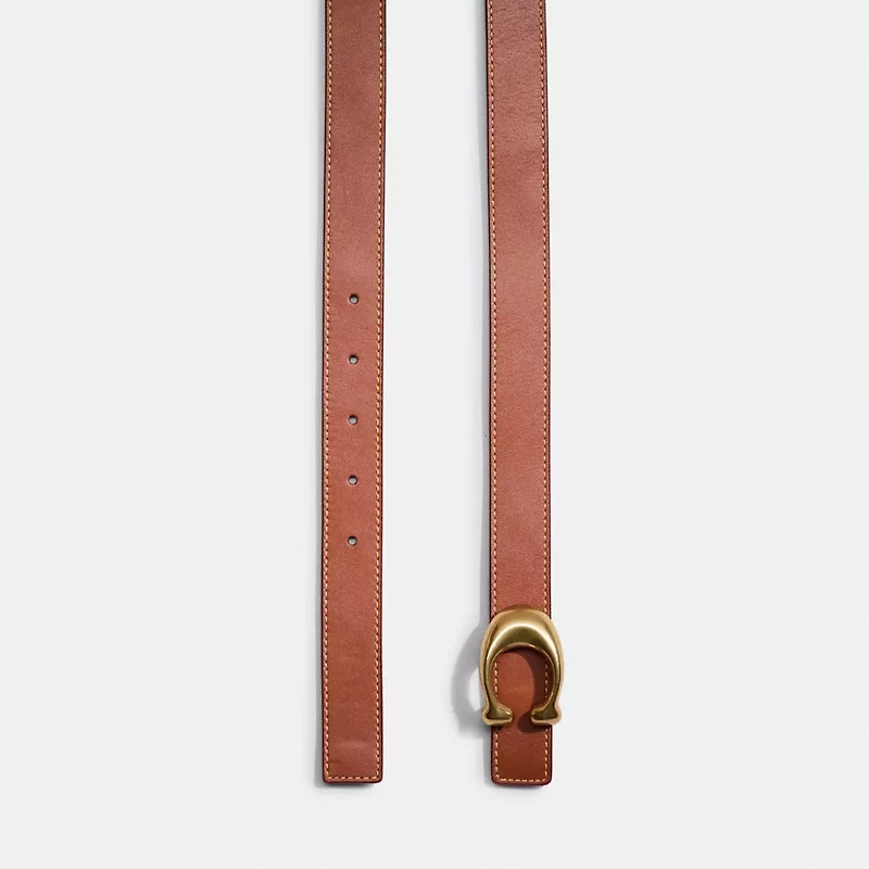 Restored C Hardware Reversible Belt, 25 Mm