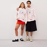 Hoodie With Floated Here To See You Print