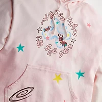 Hoodie With Floated Here To See You Print