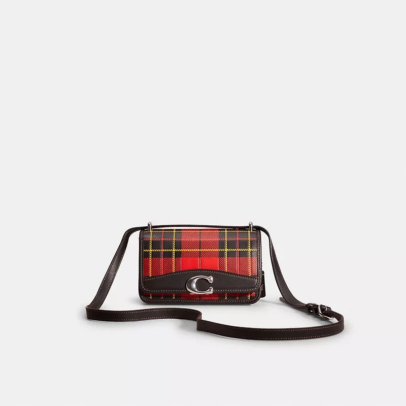 Restored Bandit Crossbody With Plaid Print