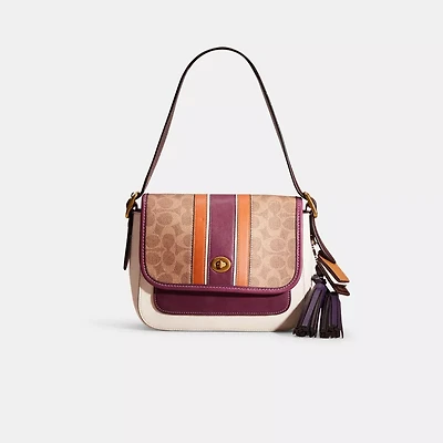 Upcrafted Rambler Crossbody With Varsity Stripe