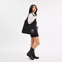 Coachtopia Loop Flat Tote With Cloud Quilting