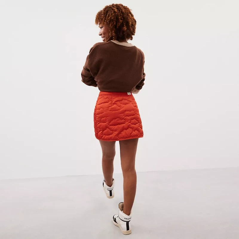 Coachtopia Loop Quilted Cloud Skirt