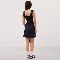 Dress With Garden Appliqué