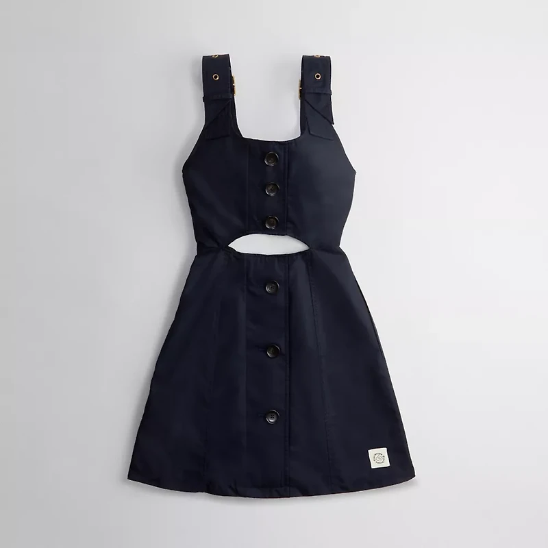 Dress With Garden Appliqué