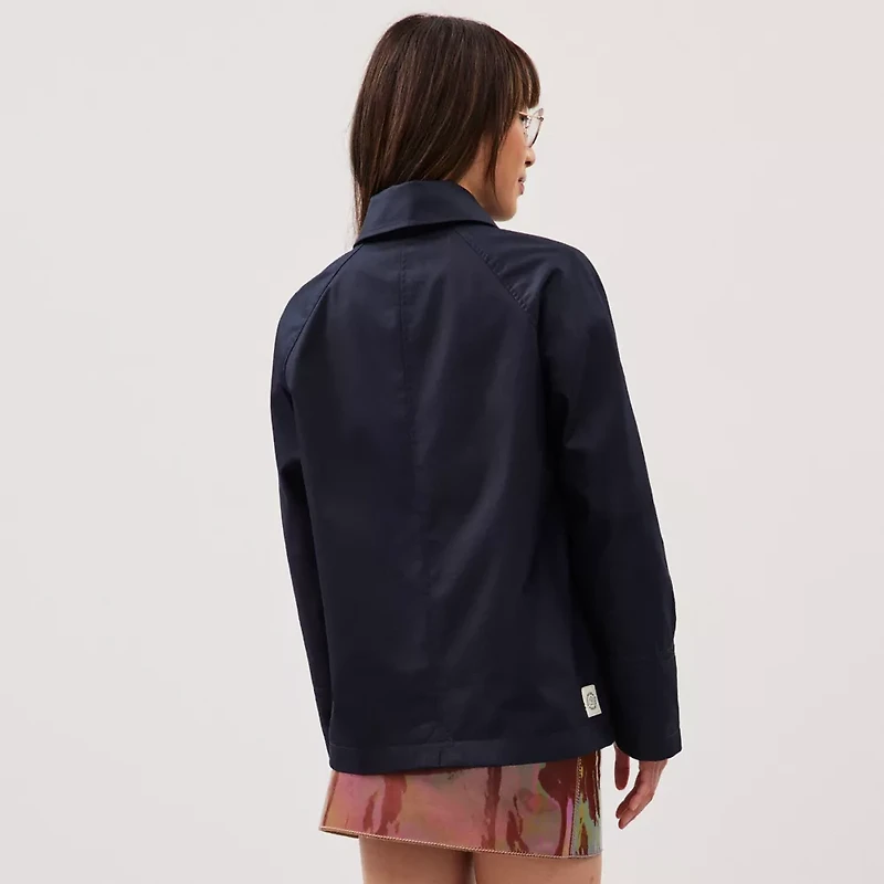 Jacket With Garden Appliqué