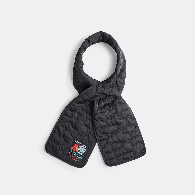 Coachtopia Loop Scarf With Cloud Quilting