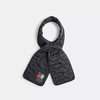Coachtopia Loop Scarf With Cloud Quilting