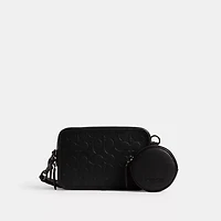Charter Crossbody Bag With Hybrid Pouch In Signature Leather