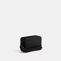 Charter Crossbody Bag With Hybrid Pouch In Signature Leather