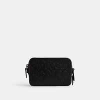 Charter Crossbody Bag With Hybrid Pouch In Signature Leather