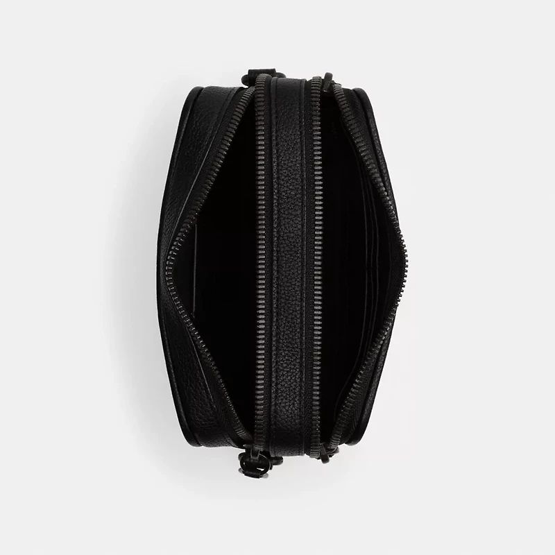 Charter Crossbody Bag With Hybrid Pouch In Signature Leather