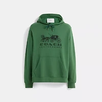 Restored Horse And Carriage Hoodie In Organic Cotton