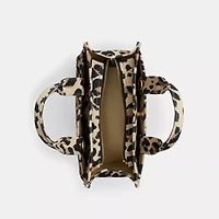 Cargo Tote Bag 26 With Leopard Print