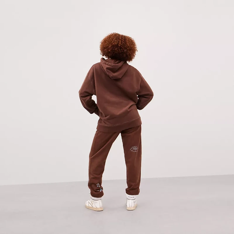 Hoodie With Coachtopia Creatures Print