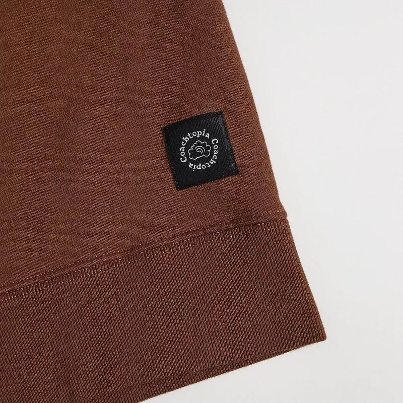 Hoodie With Coachtopia Creatures Print